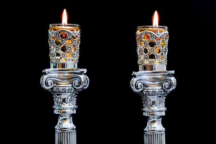 50 Women Light Shabbat Candles