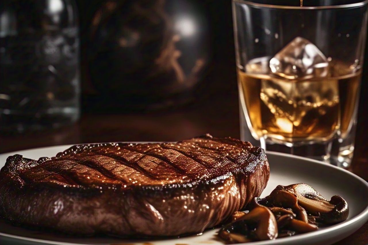 Steaks, Scotch and Study