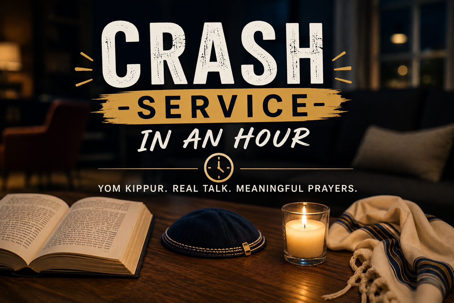 Yom Kippur in an Hour Crash Service #1